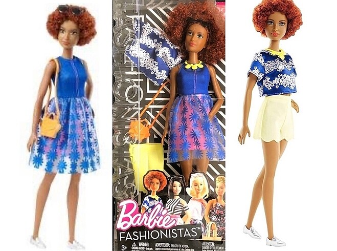 Barbie FASHIONISTAS 100 kutusunda