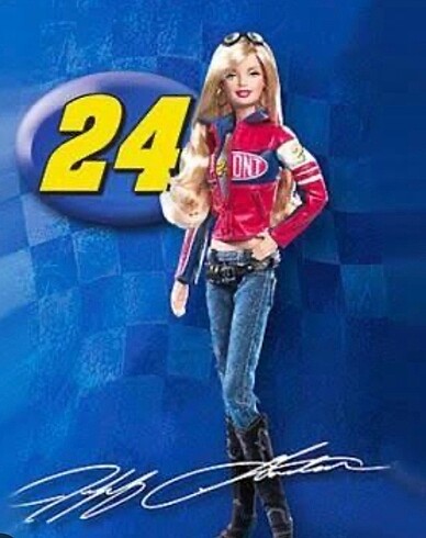 Jeff Gordon NASCAR Barbie
