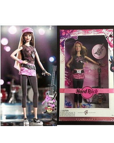 Hard Rock Barbie bebek