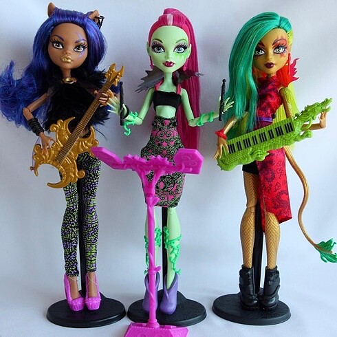  Beden Renk Monster High Fierce Rockers