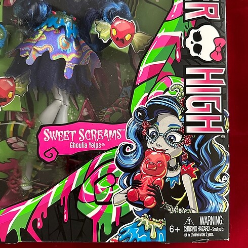 Beden Monster High Sweet Screams