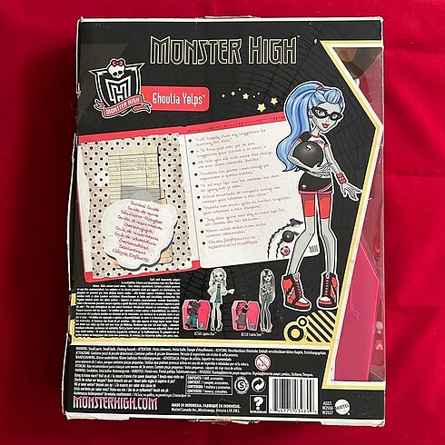 Beden Renk Monster High Ghoulia Yelps