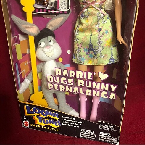  Beden Renk Barbie loves Bugs Bunny