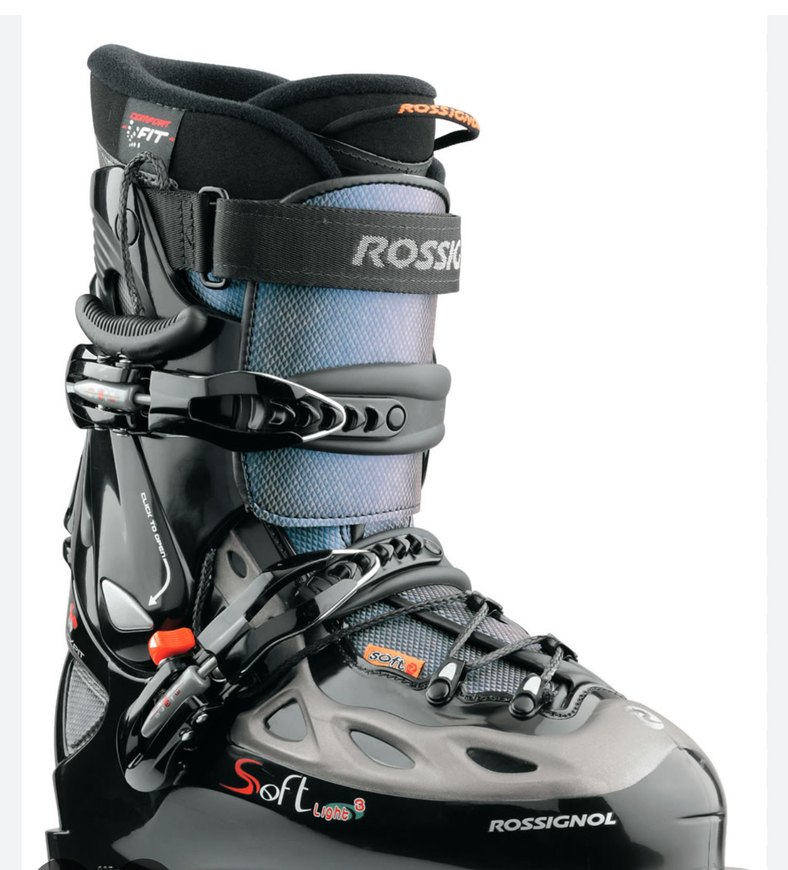 Rossignol Gri Erkek Kayak Botu Velcro(soft light) - Görsel 4