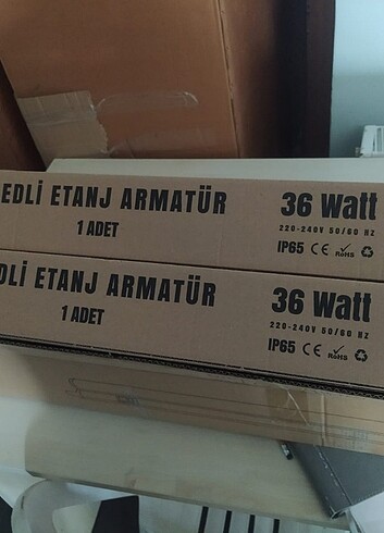 wat led etanj armatür lamba 