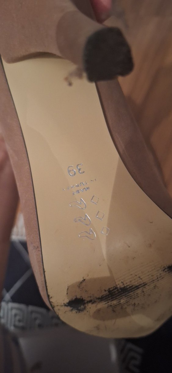 Bej Modern Klasik Stiletto Topuklu Kadın Ayakkabı - Görsel 4