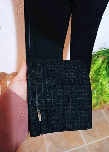 38 Beden siyah Renk kaşe kadın pantolon