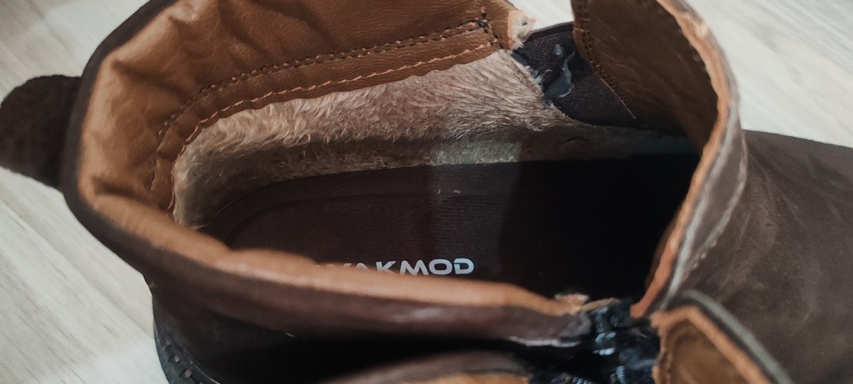 Ayakmod Kahverengi hakiki deri Nubuk Erkek Bot - Görsel 4
