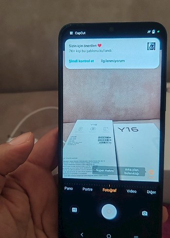 Vivo Y16 Android Telefon Bej 4/64 GB - Görsel 8