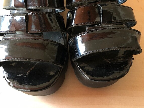 37 Beden siyah Renk Topuklu sandalet
