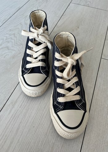 Lacivert Bağcıklı Spor Ayakkabı - Görsel 5