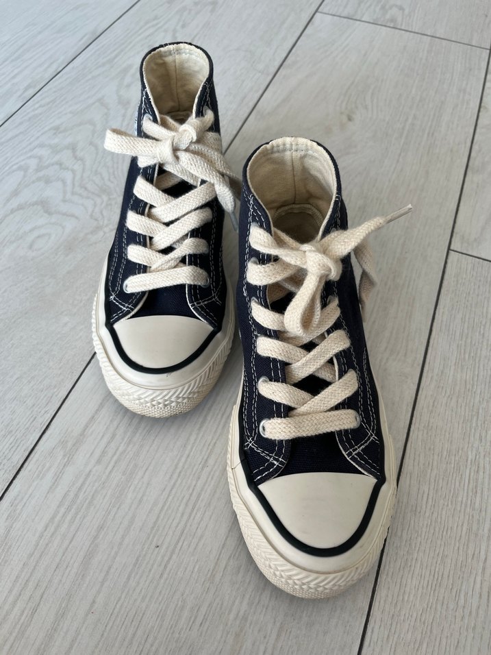 Lacivert Bağcıklı Spor Ayakkabı - Görsel 5