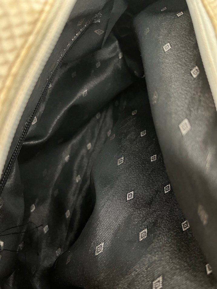 Bej Pliseli Modern Klasik Kadın Çanta - Görsel 5