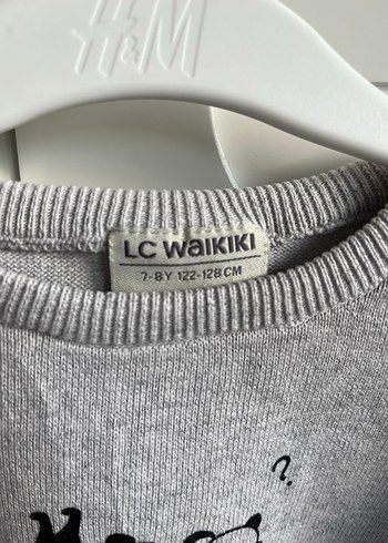 Gri Kız Çocuk Pandaste Baskılı Sweatshirt - Görsel 7