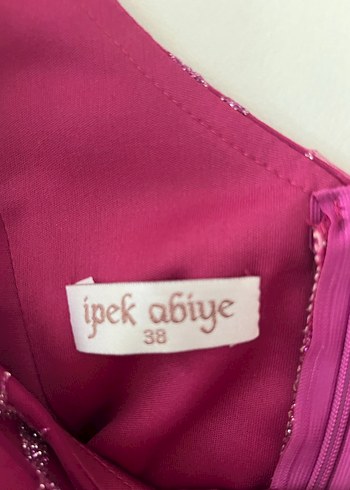 Mor Uzun Abiye Elbise - Görsel 7