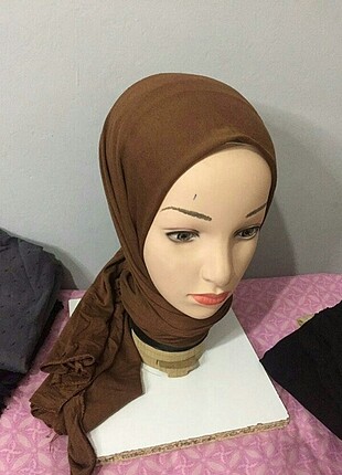 Kahve penye şal