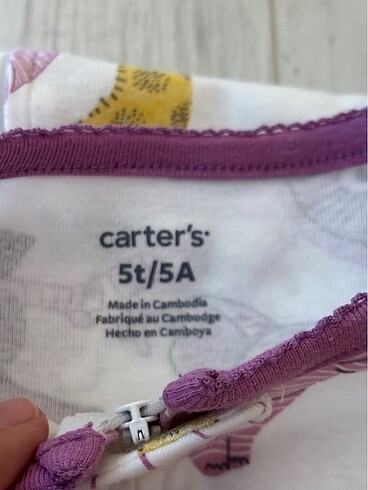 Carters Carters Ayaklı tulum