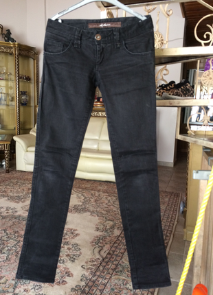 Zara düşük bel boru paça kot pantolon