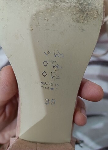 Zara Tek bant ayakkabı 