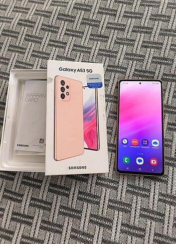 Samsung A53 128 GB 8GB RAM 5G yurtiçi