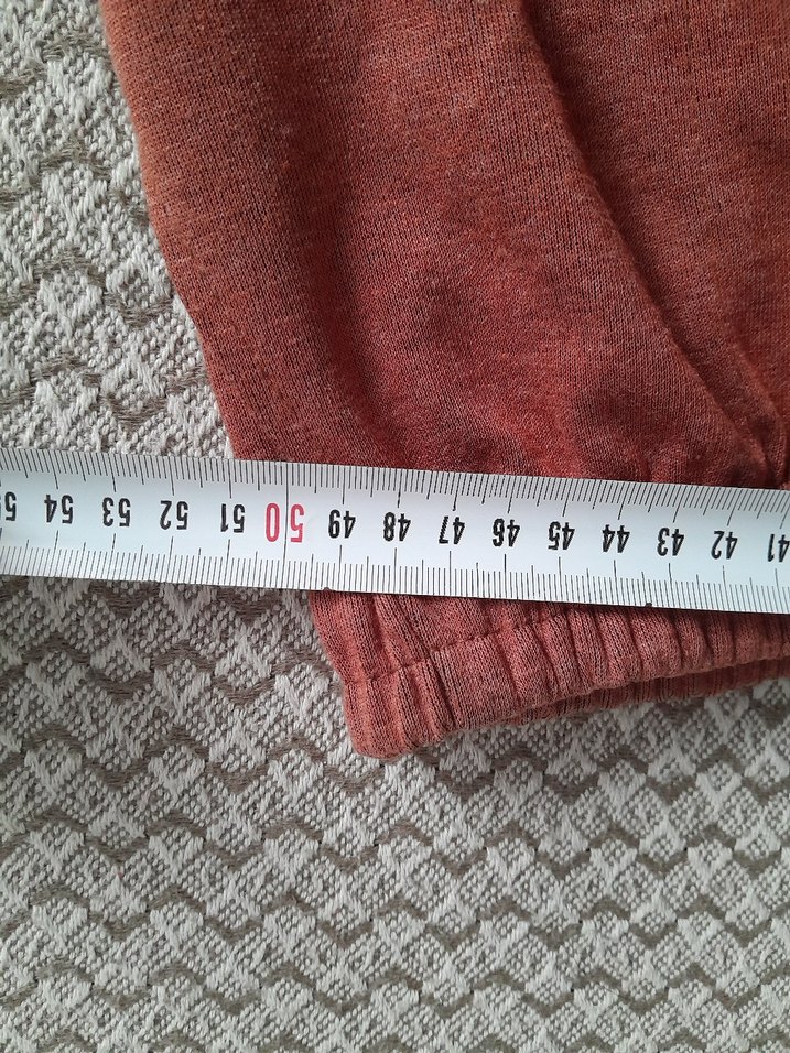 Kadın Kahverengi Rahat Kesim Kumaş Pantolon - Görsel 3