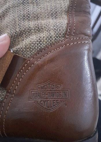 Bej Deri Tokalı Kadın Bot - Görsel 7