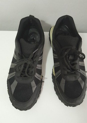 Siyah Gri Erkek Spor Outdoor Ayakkabı - Görsel 9