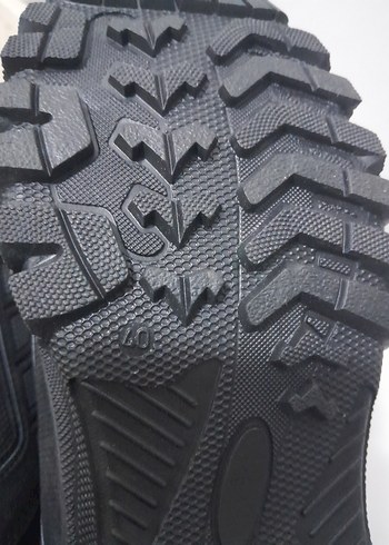 Siyah Bağcıklı Erkek Outdoor Spor Ayakkabı - Görsel 5