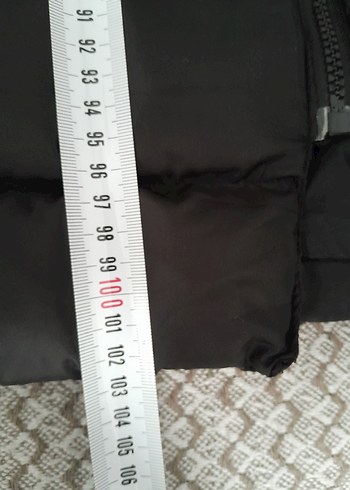 Siyah Uzun Kadın Kışlık Mont Kürklü Kapüşonlu - Görsel 4