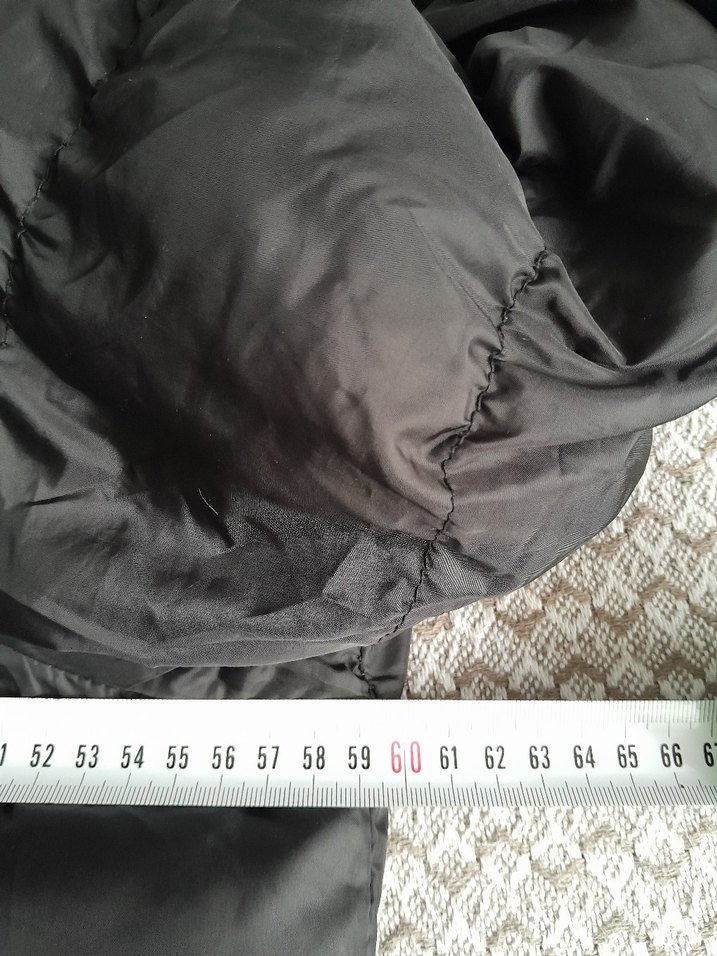 Siyah Uzun Kadın Kışlık Mont Kürklü Kapüşonlu - Görsel 3