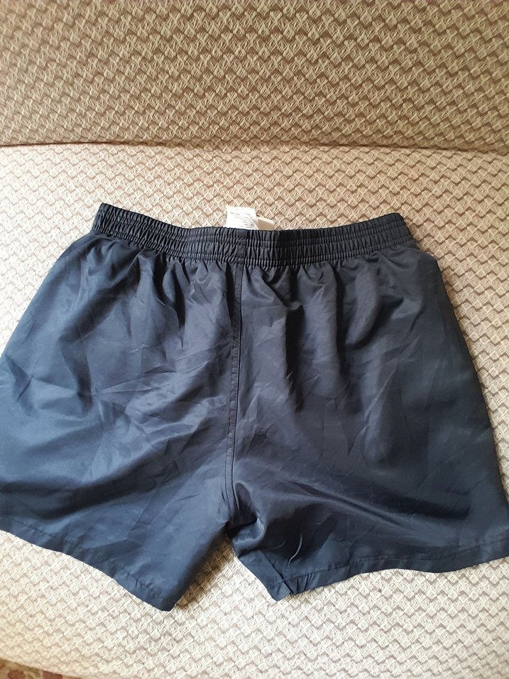 Koyu Gri Erkek Mini Şort Bel Detaylı - Görsel 3