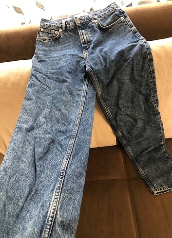 34 Beden Mango Mom Jean Kot Pantolon 