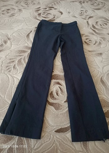 Lacivert Kadın Denim Pantolon