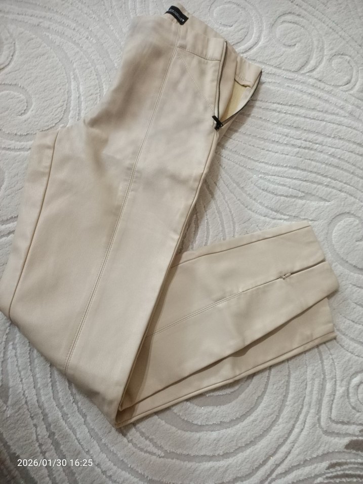 Zara deri pantolon - Görsel 5
