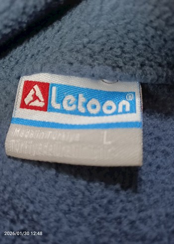 Mavi Yarım Fermuarlı Erkek Polar Sweatshirt - Görsel 5