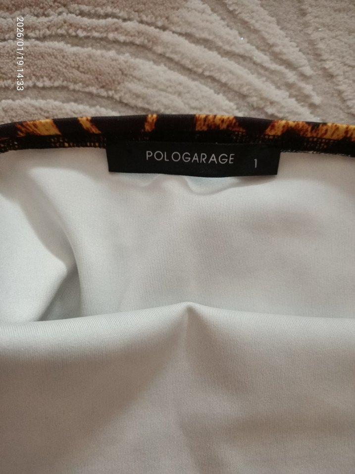 Kahverengi Leopar Desenli straplez - Görsel 3