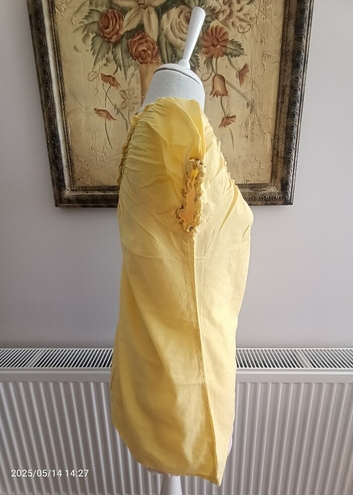 Petit işlemeli bluz - Görsel 4