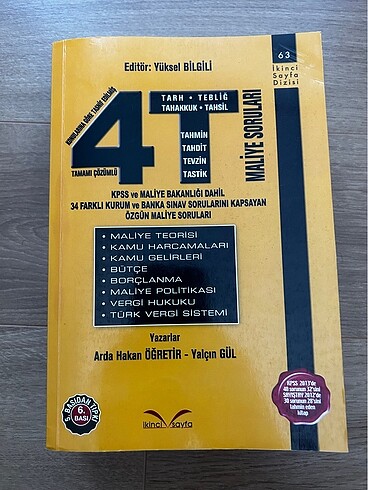  4T maliye 6. Baskı