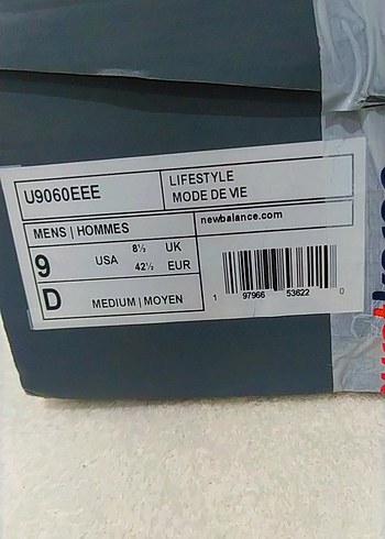 orjinal kutusu mevcut New balance erkek ayakkabı - Görsel 2