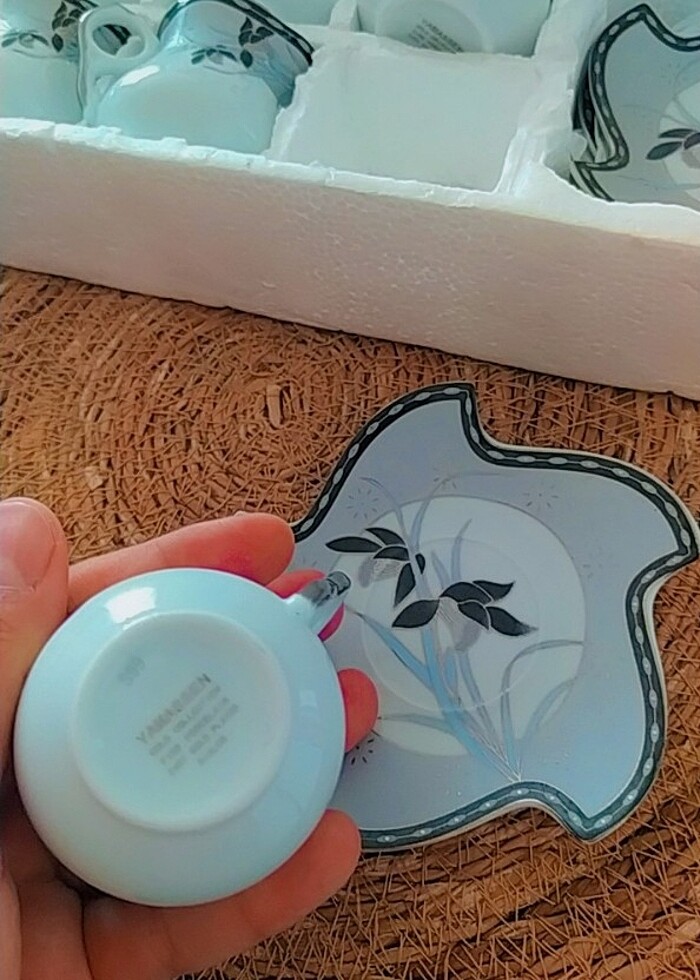 6 parça kahve takımı  - Görsel 3