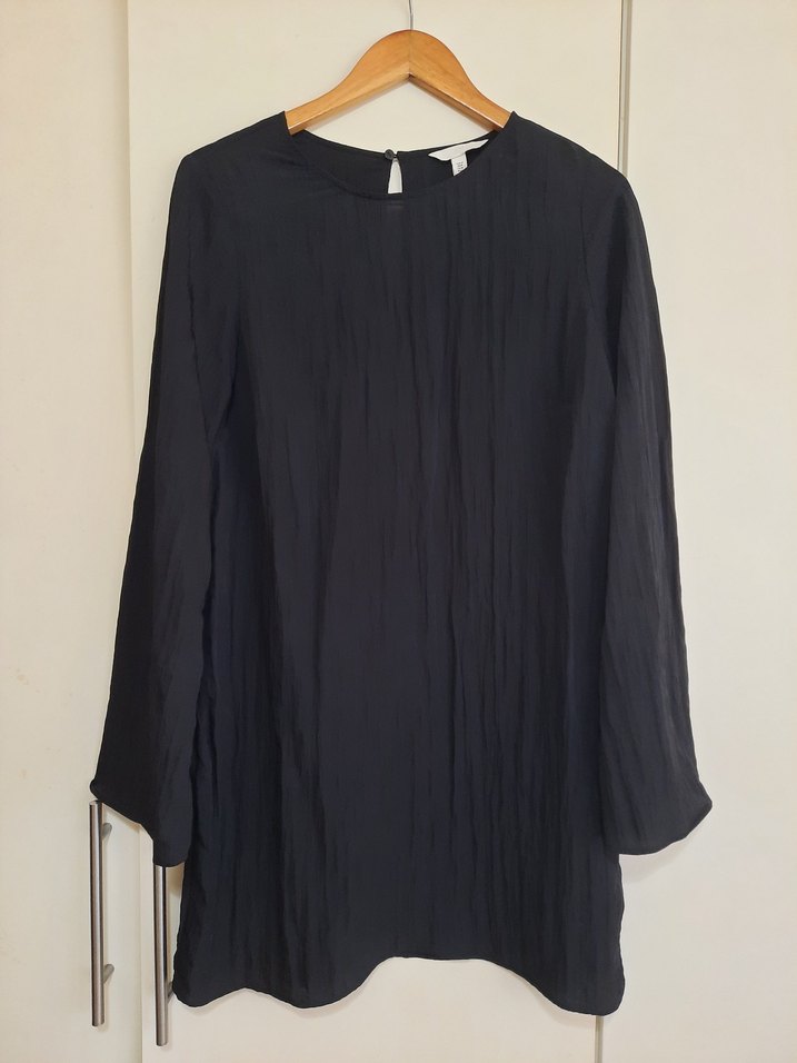 H&M Siyah Elbise - Görsel 4