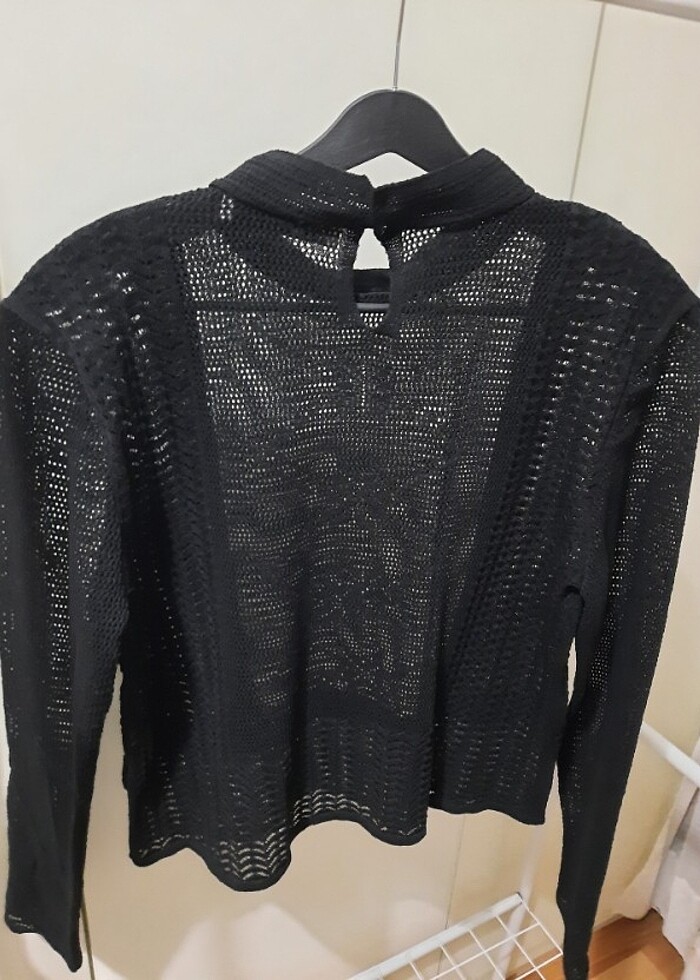 Zara Dantel Bluz - Görsel 3