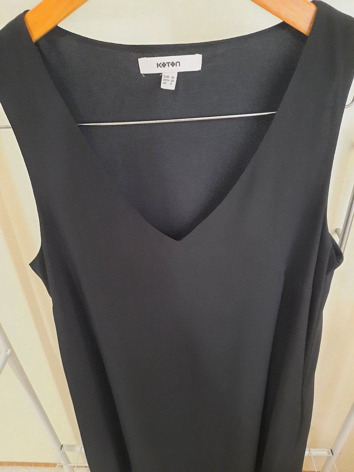 Koton Siyah Elbise - Görsel 4