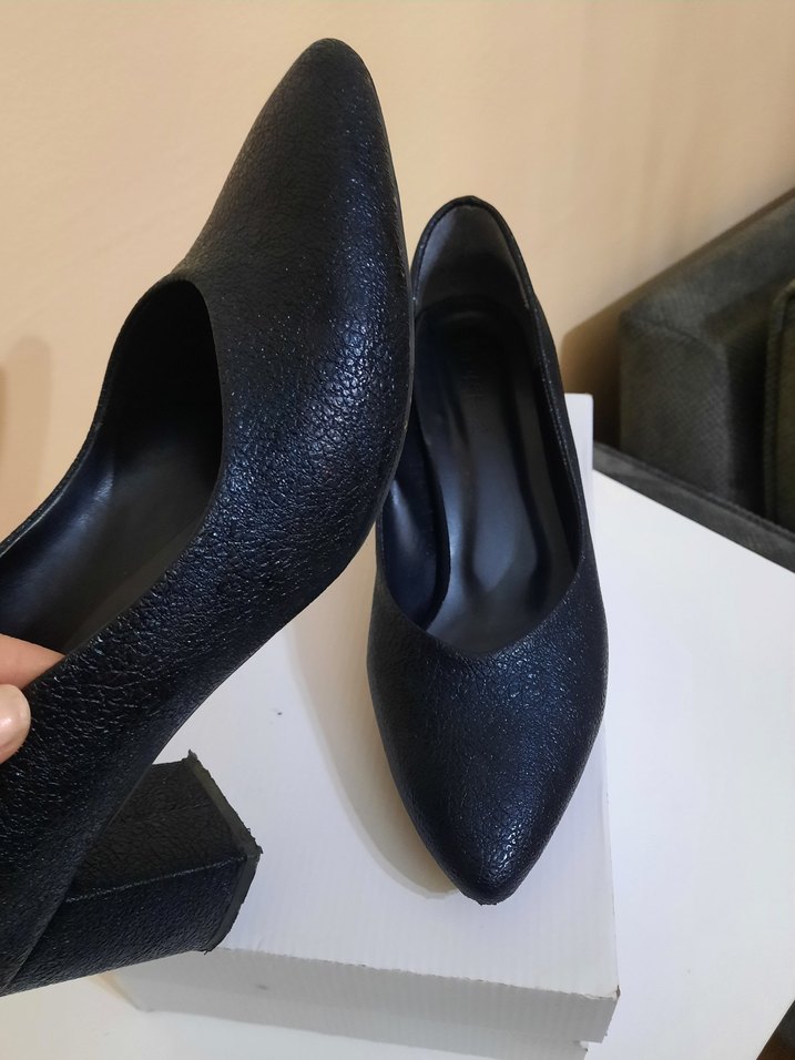 Kadın Siyah Topuklu Stiletto - Görsel 5