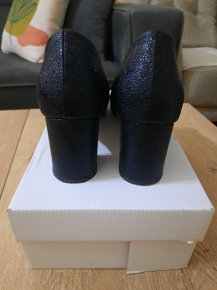 Kadın Siyah Topuklu Stiletto - Görsel 4