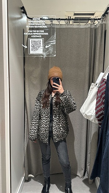 l Beden Leopar blazer