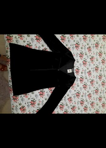 Siyah V Yaka Uzun Kollu Bluz - Görsel 5