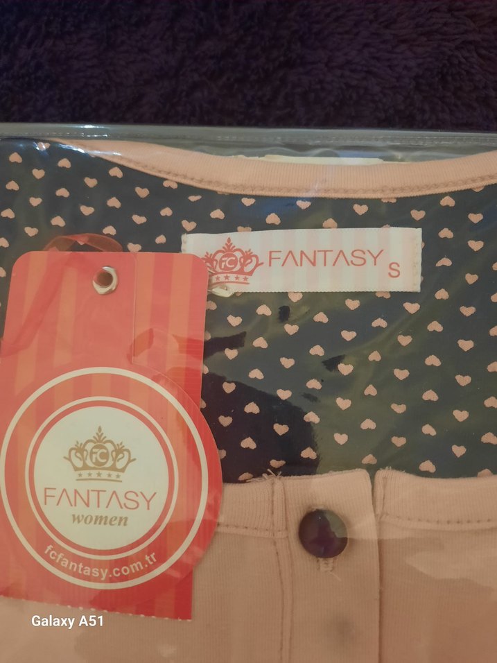 Kadın Baskılı Kısa Kollu Mini Pijama Takımı - Görsel 2