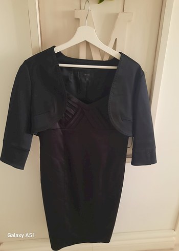 Siyah V Yaka Kadın elbise- Next - Görsel 4