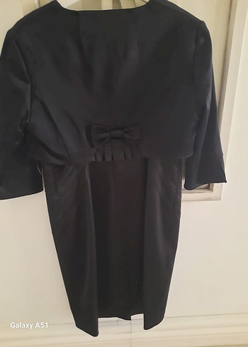 Siyah V Yaka Kadın elbise- Next - Görsel 3